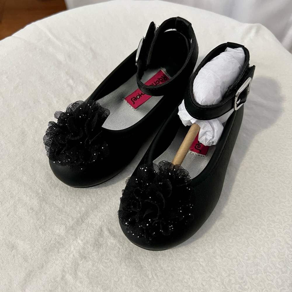 Toddler Girl Dress Shoes Black size 7